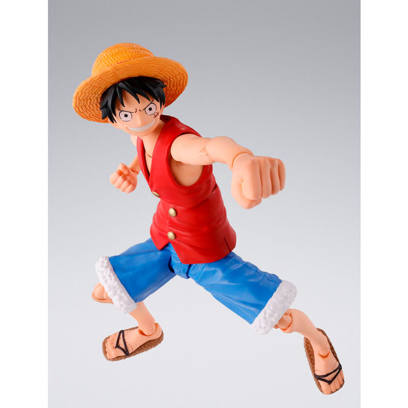 One Piece Romance Dawn Monkey D Luffy S.H Figuarts Figur 14cm