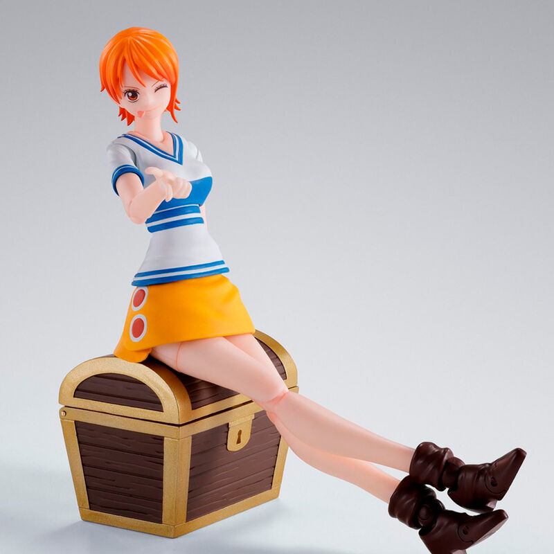 One Piece Romance Dawn Nami S.H Figuarts Figur 14cm – Detaljerad Samlarfigur