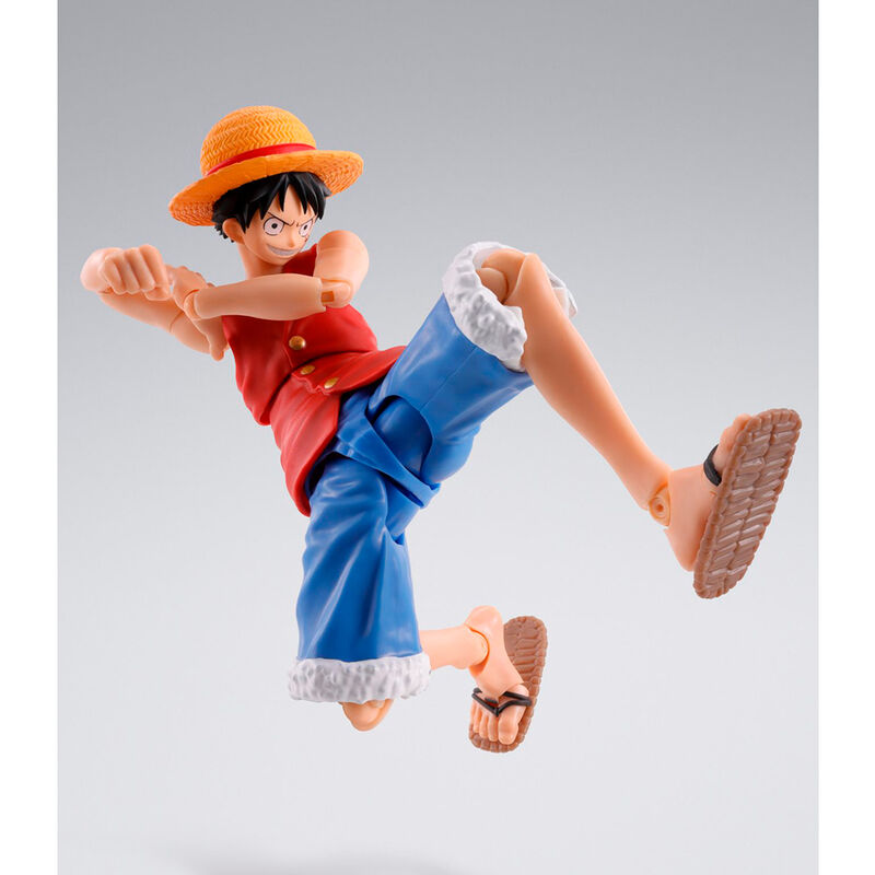 One Piece Romance Dawn Monkey D Luffy S.H Figuarts Figur 14cm