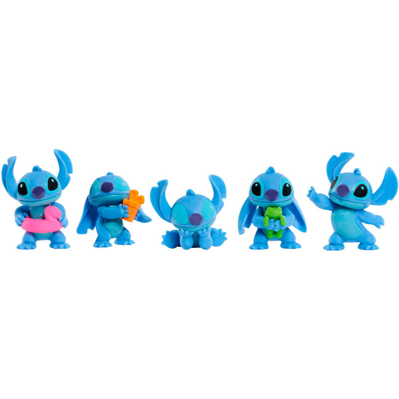 Disney Stitch Set med 5 Figurer