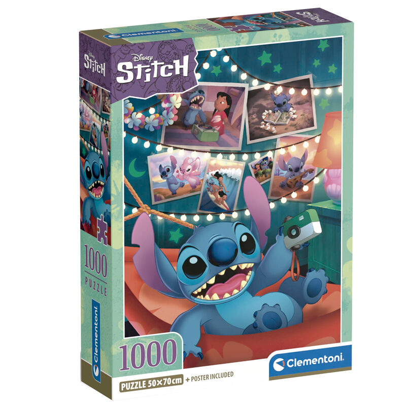 Disney Stitch pussel 1000 bitar - Roligt och utmanande
