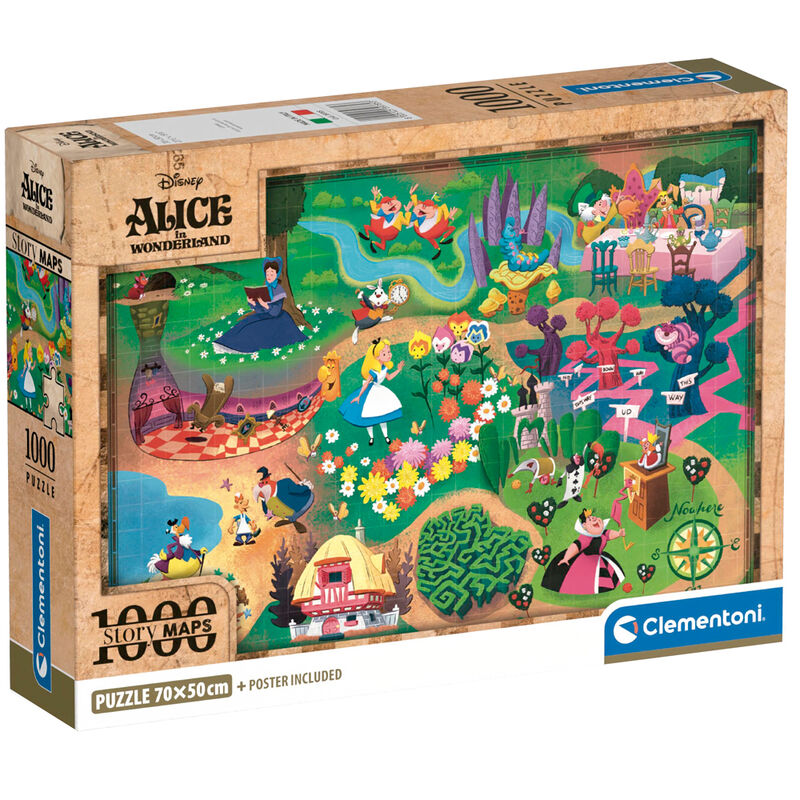 Puzzle size: 70x50cm.