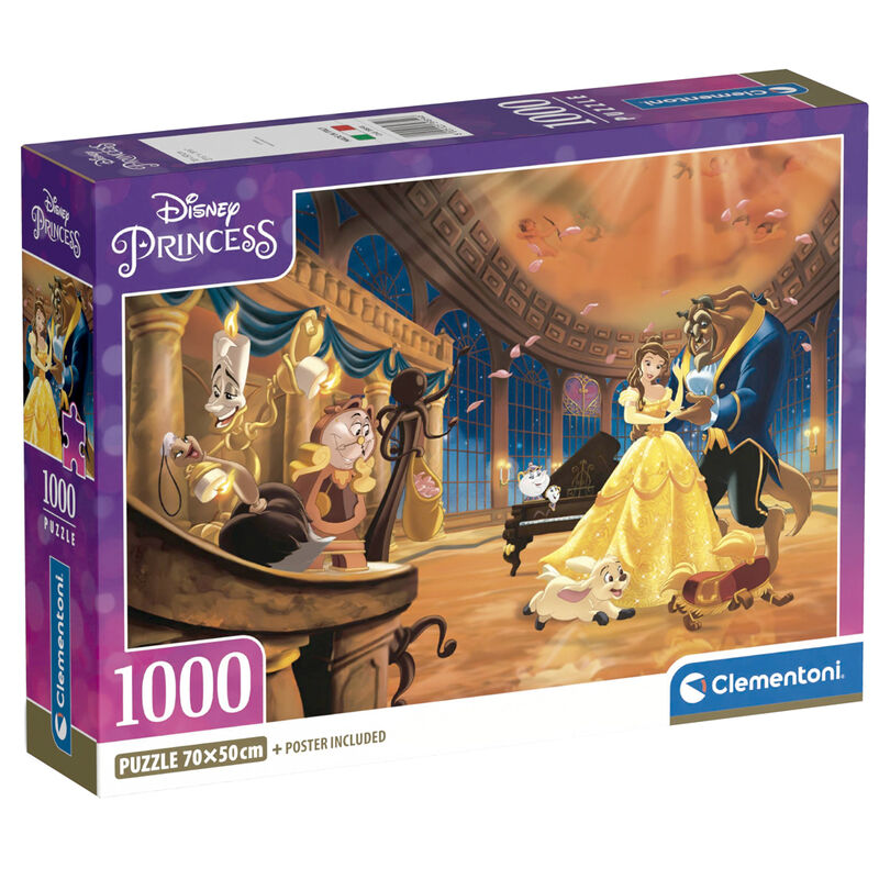 Disney Skönheten och Odjuret Pussel 1000 delar