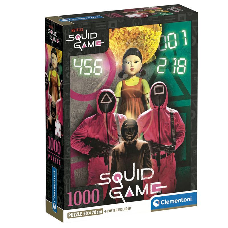 The Squid Game Puzzle 1000 Bitar