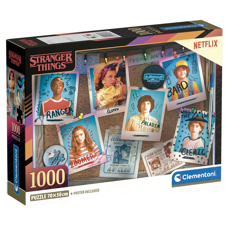 Stranger Things pussel 1000 bitar