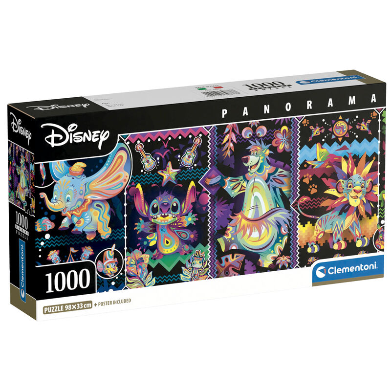 Disney Panorama Pussel 1000 Delar