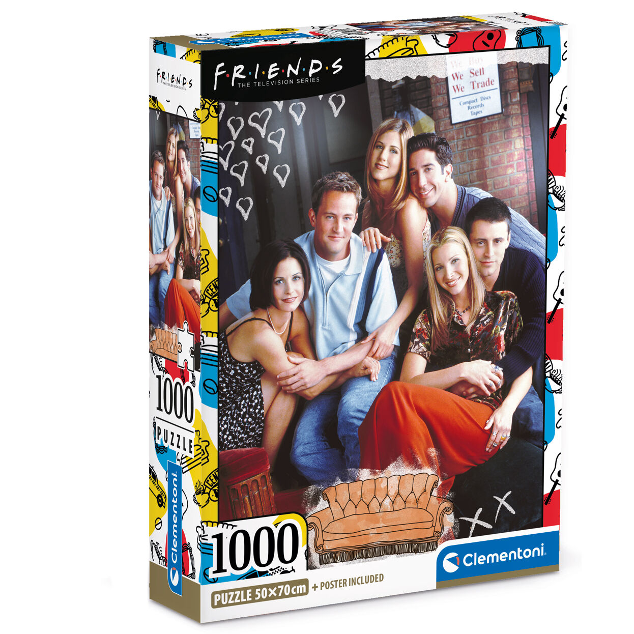 Friends pussel 1000 bitar