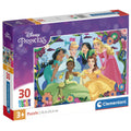 Clementoni Supercolor Disney Princess Pussel 30 Styck Tecknade Serier