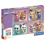 Disney SuperKitties Pussel 12-16-20-24 bitar