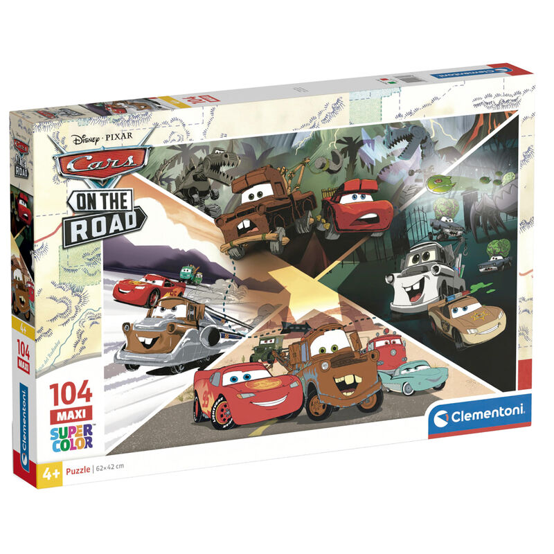 Disney Cars Maxi Pussel 104 Delar