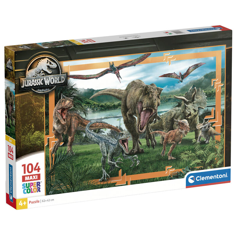 Jurassic World Maxi Puzzle 104 Bitar