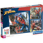 Marvel Spiderman Pussel 3x48 Delar