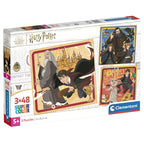 Harry Potter 3x48 bitars pussel