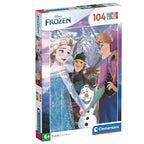 Disney Frozen Pussel 104 Bitar