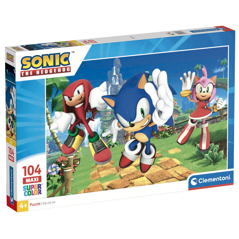 Sonic the Hedgehog Maxi Pussel 104 Bitar