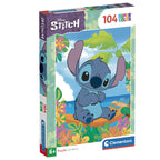 Disney Stitch pussel 104 delar - Roligt och utmanande för hela familjen