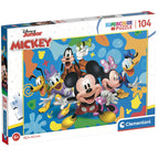 Disney Mickey och Vänner Pussel 104 Bitar