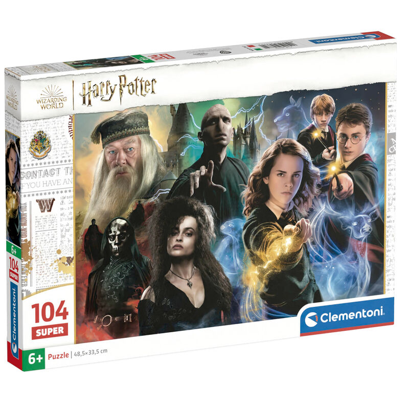 Harry Potter pussel 104 bitar - Magisk pusselupplevelse