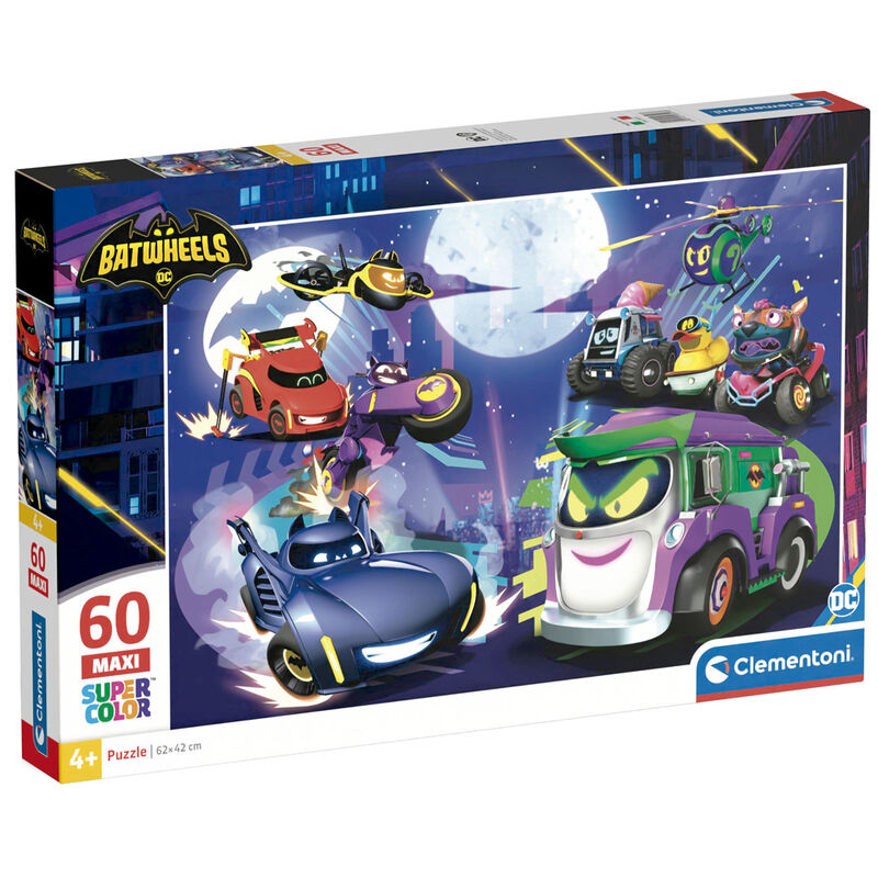 DC Comics Batwheels Maxi Pussel 60 Bitar