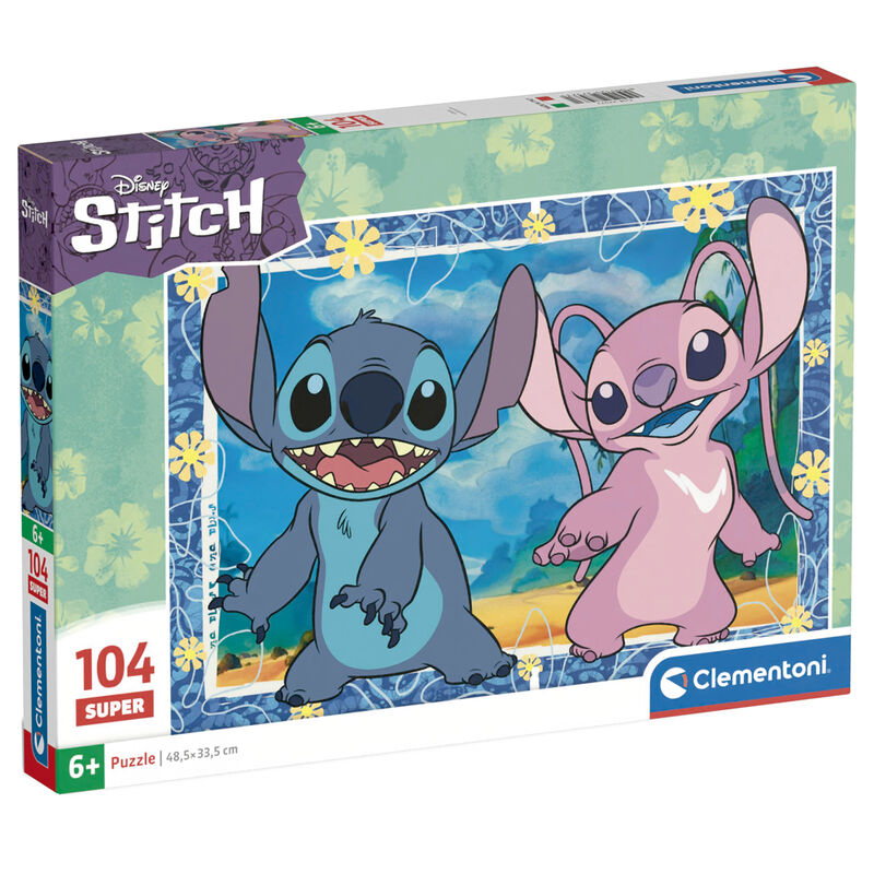Disney Stitch Pussel 104 Bitar