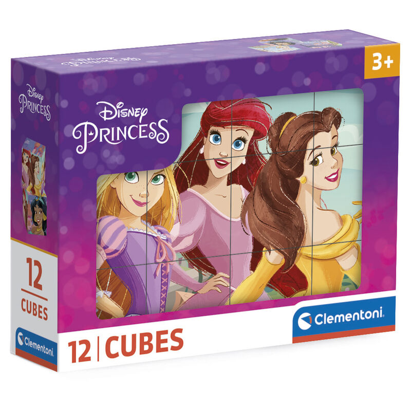 Disney Prinsessor Pussel 12 bitar