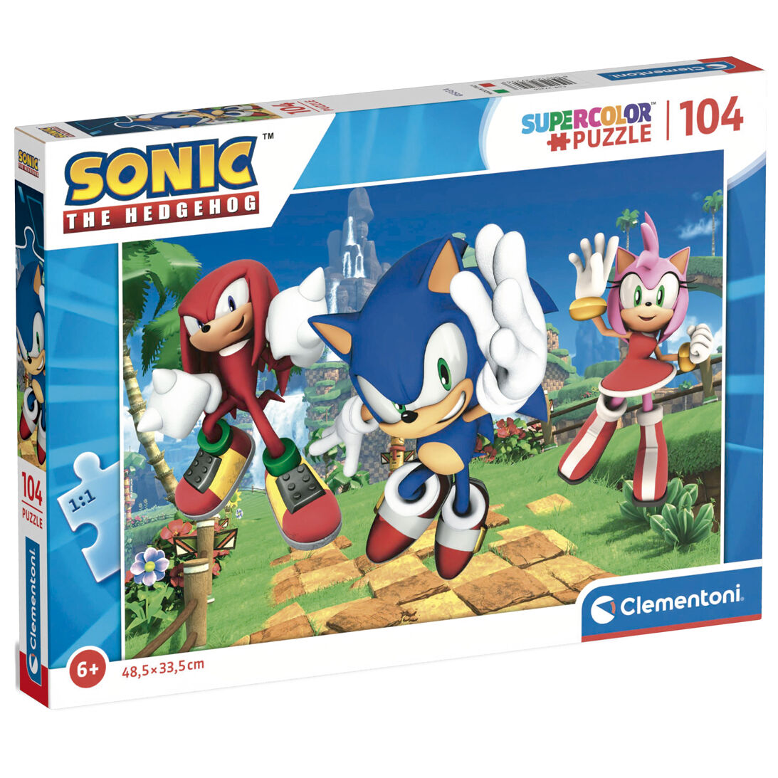 Sonic the Hedgehog Pussel 104 Delar