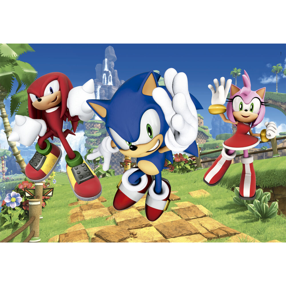 Sonic the Hedgehog Pussel 104 Delar