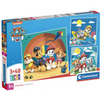 Paw Patrol Pussel 3x48 Bitar - Roligt och Utmanande