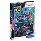 DC Comics Batwheels Pussel 2x60 Pusselbitar