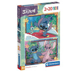 Clementoni Supercolor Disney Stitch Pussel - 20 Styck Tecknade Serier