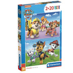 Paw Patrol Pussel 2x20 Delar