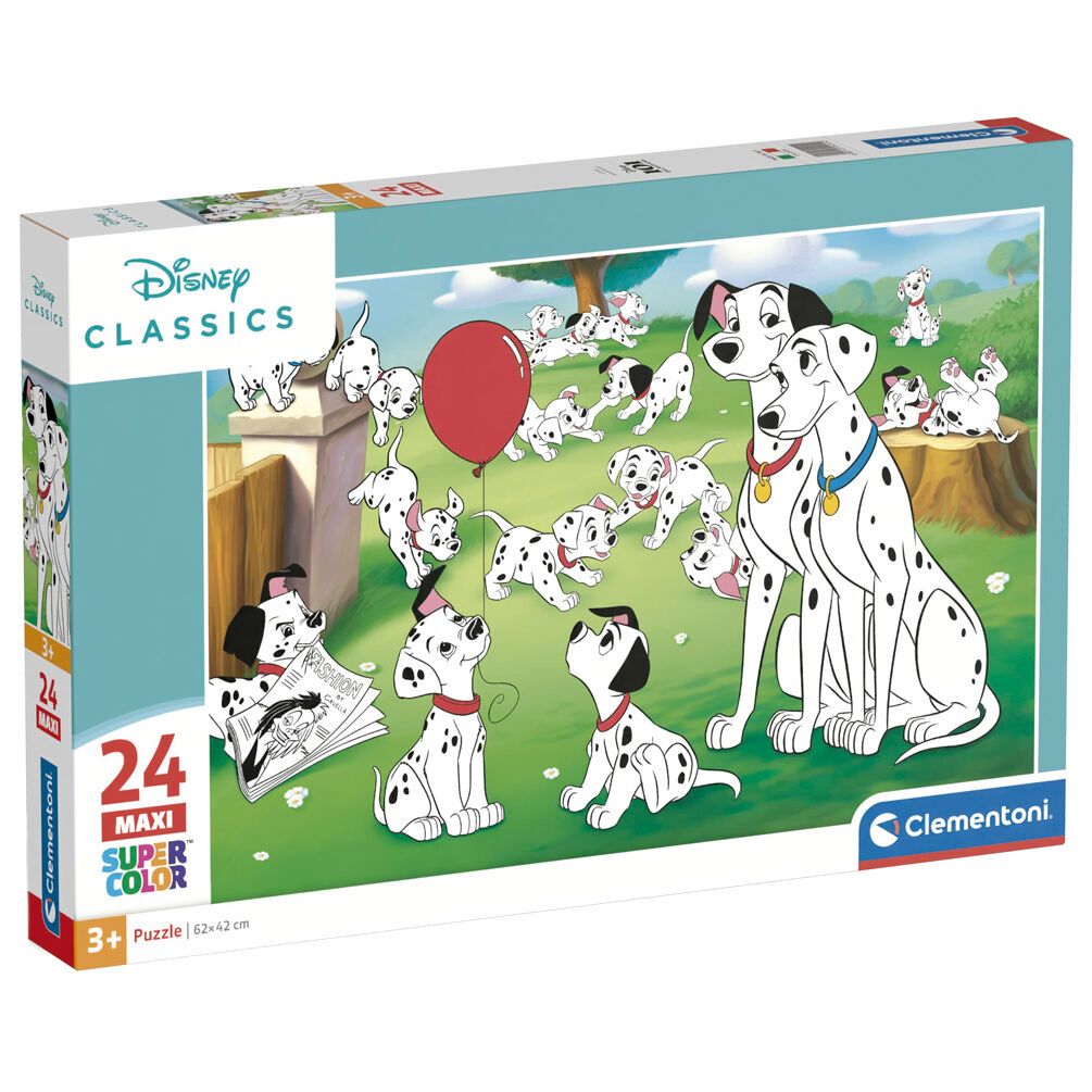 Disney 101 Dalmatians Maxi Pussel 24 Bitar