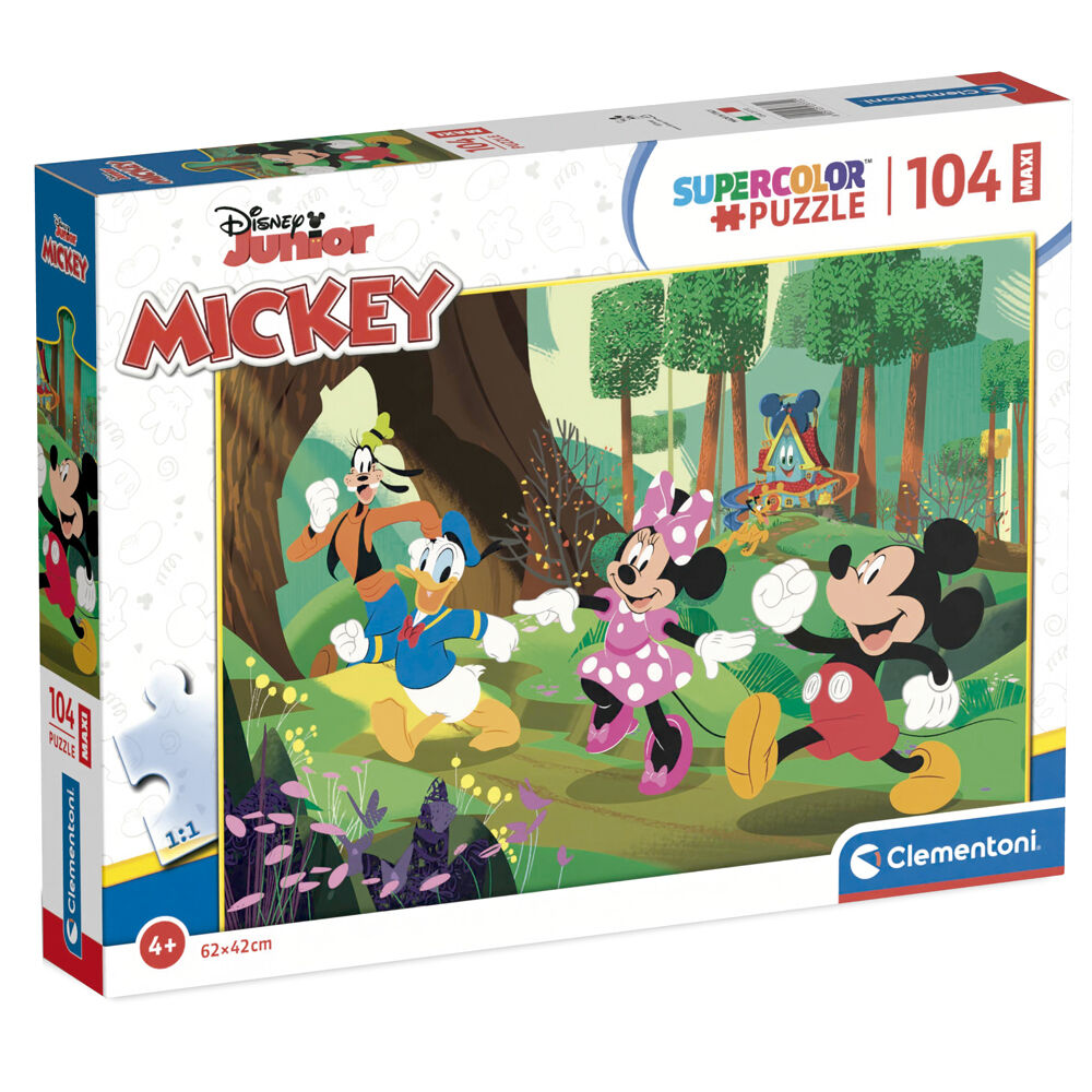 Disney Mickey Maxi Pussel 104 Bitar
