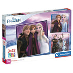 Disney Frozen pussel 3x48 bitar