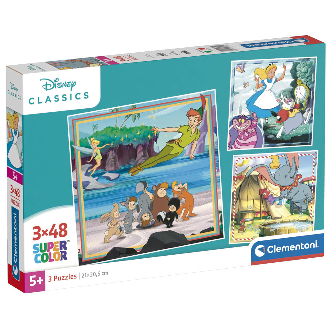 Disney Classics Pussel 3x48 Bitar
