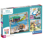 Disney Classics Pussel 3x48 Bitar