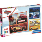Disney Cars Pussel 3x48 Bitar