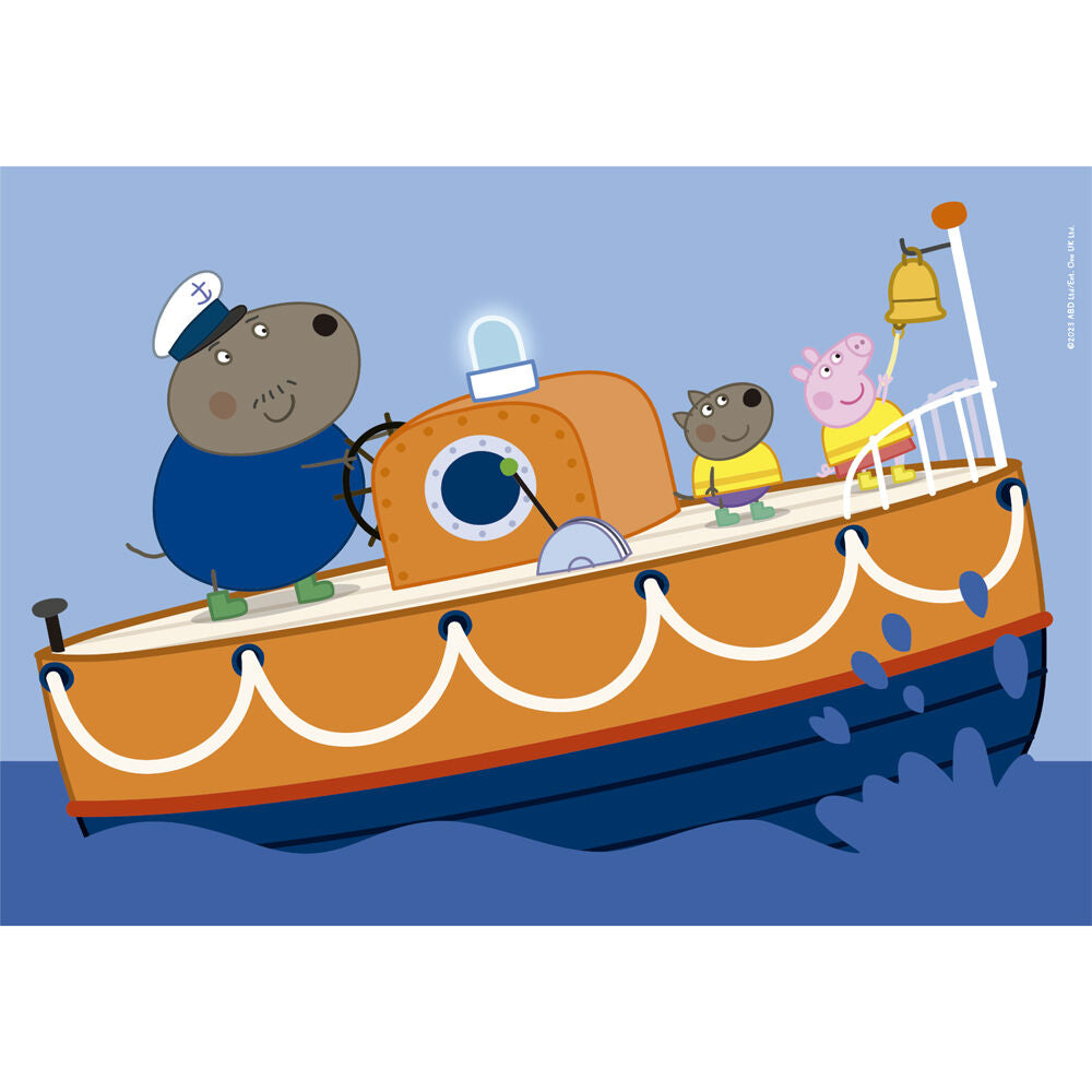 Greta Gris pussel 2x20 bitar - Roligt och lärorikt