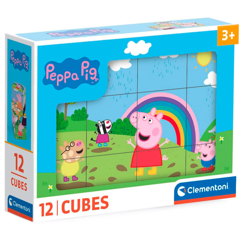Greta Gris pussel 12 bitar