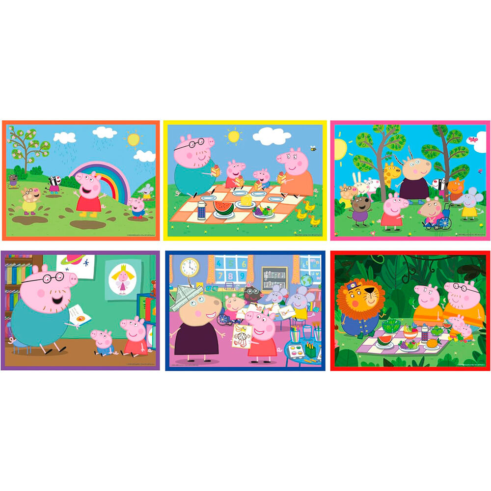 Greta Gris pussel 12 bitar