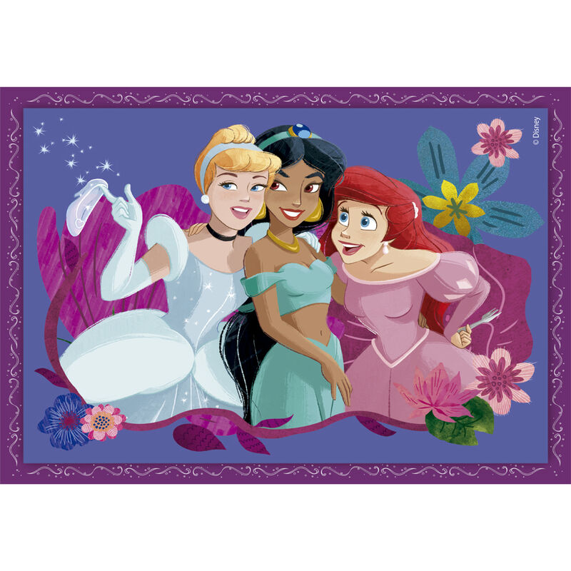Disney Princess Puzzle 12-16-20-24 bitar