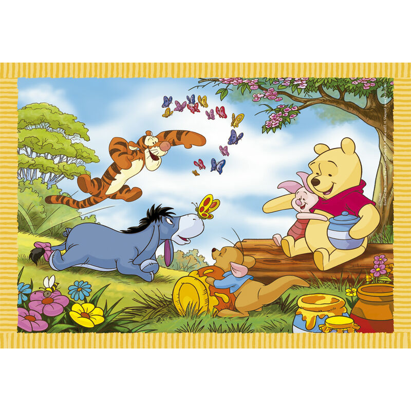 Disney Winnie the Pooh Pussel 12-16-20-24 bitar