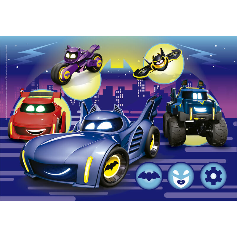 DC Comics Batwheels Pussel 2x60 Bitar