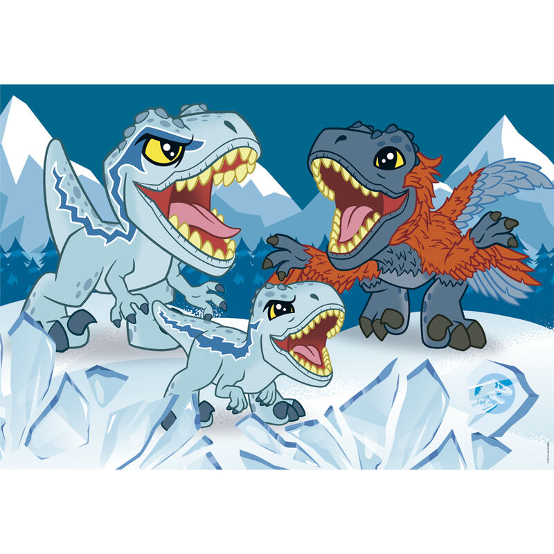 Jurassic World Puzzle 2x20 Delar