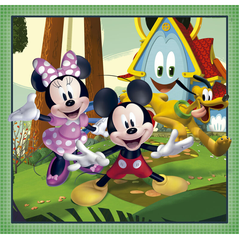 Disney Mickey Puzzle 3x48 delar