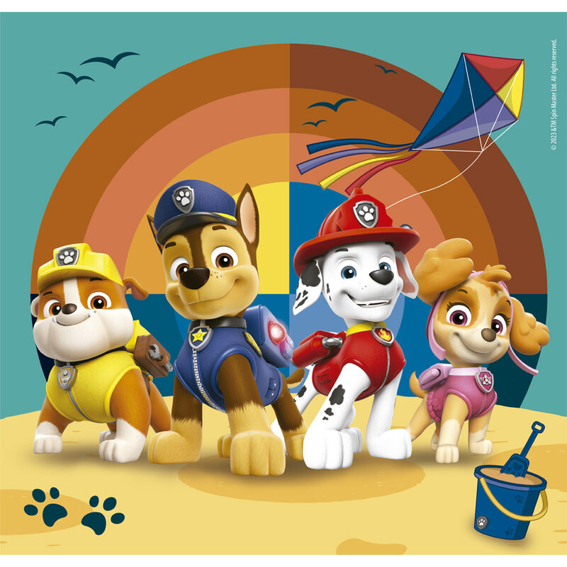 Paw Patrol Pussel 3x48 Bitar - Roligt och Utmanande