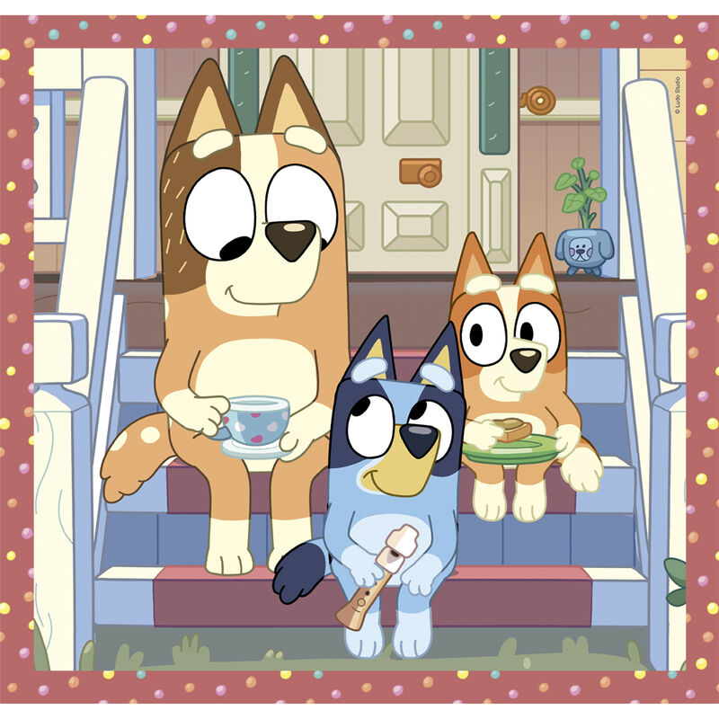 Bluey Pussel 3x48 Bitar