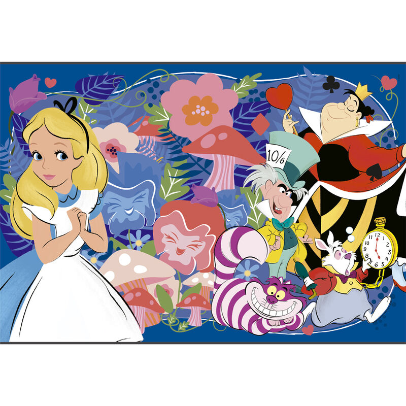 Disney Alice in Wonderland Pussel 104 Bitar