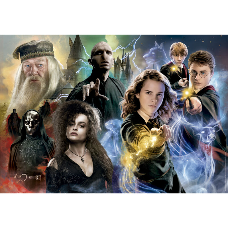 Harry Potter pussel 104 bitar - Magisk pusselupplevelse