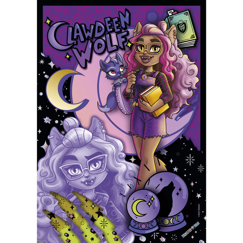 Monster High Clawdeen Wolf Pussel 150 Bitar